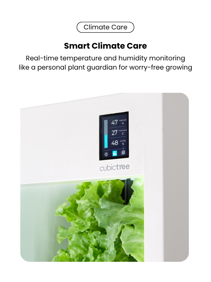 CubicTree Micro Farm – Smart Indoor Vertical Garden for Fresh, Pesticide-Free Veggies
