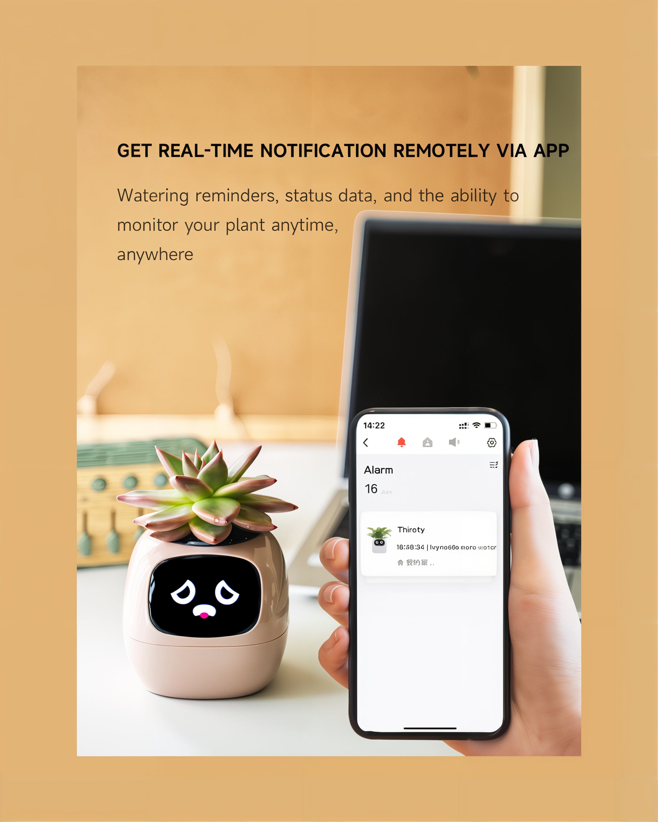PlantSpace Smart Ivy Planter β AI-Powered Self-Watering Planter with App Integration