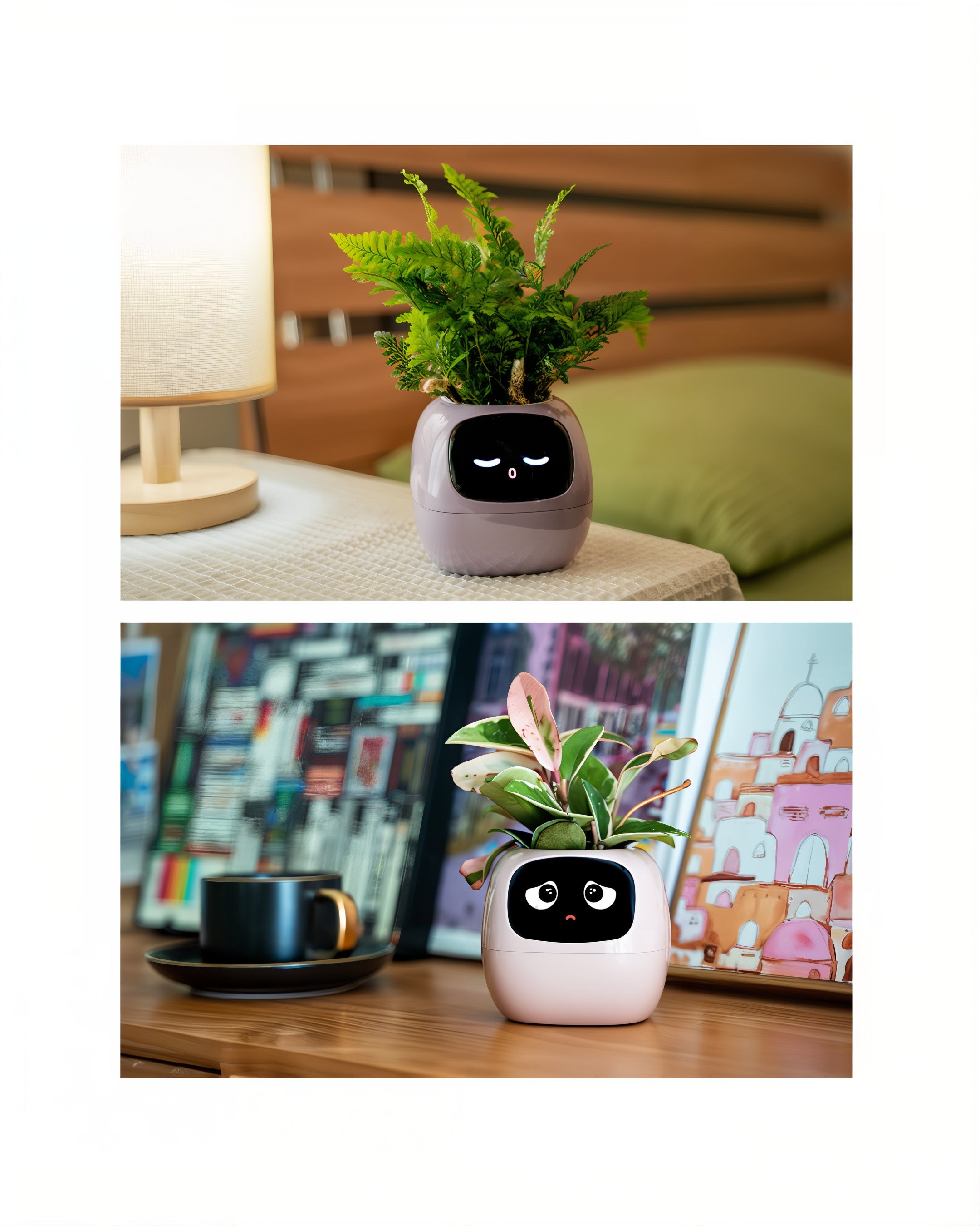 PlantSpace Smart Ivy Planter β AI-Powered Self-Watering Planter with App Integration