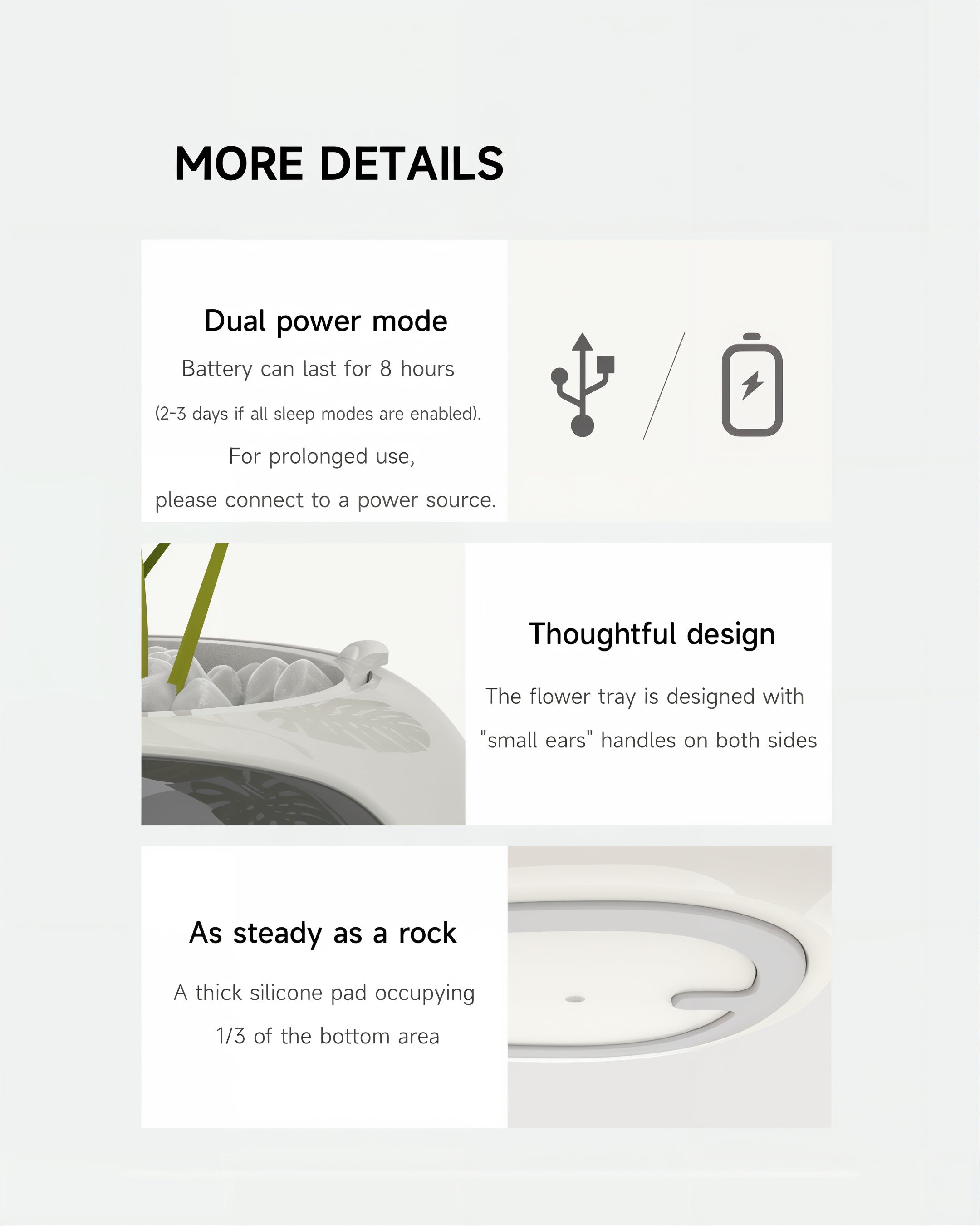PlantSpace Smart Ivy Planter β AI-Powered Self-Watering Planter with App Integration