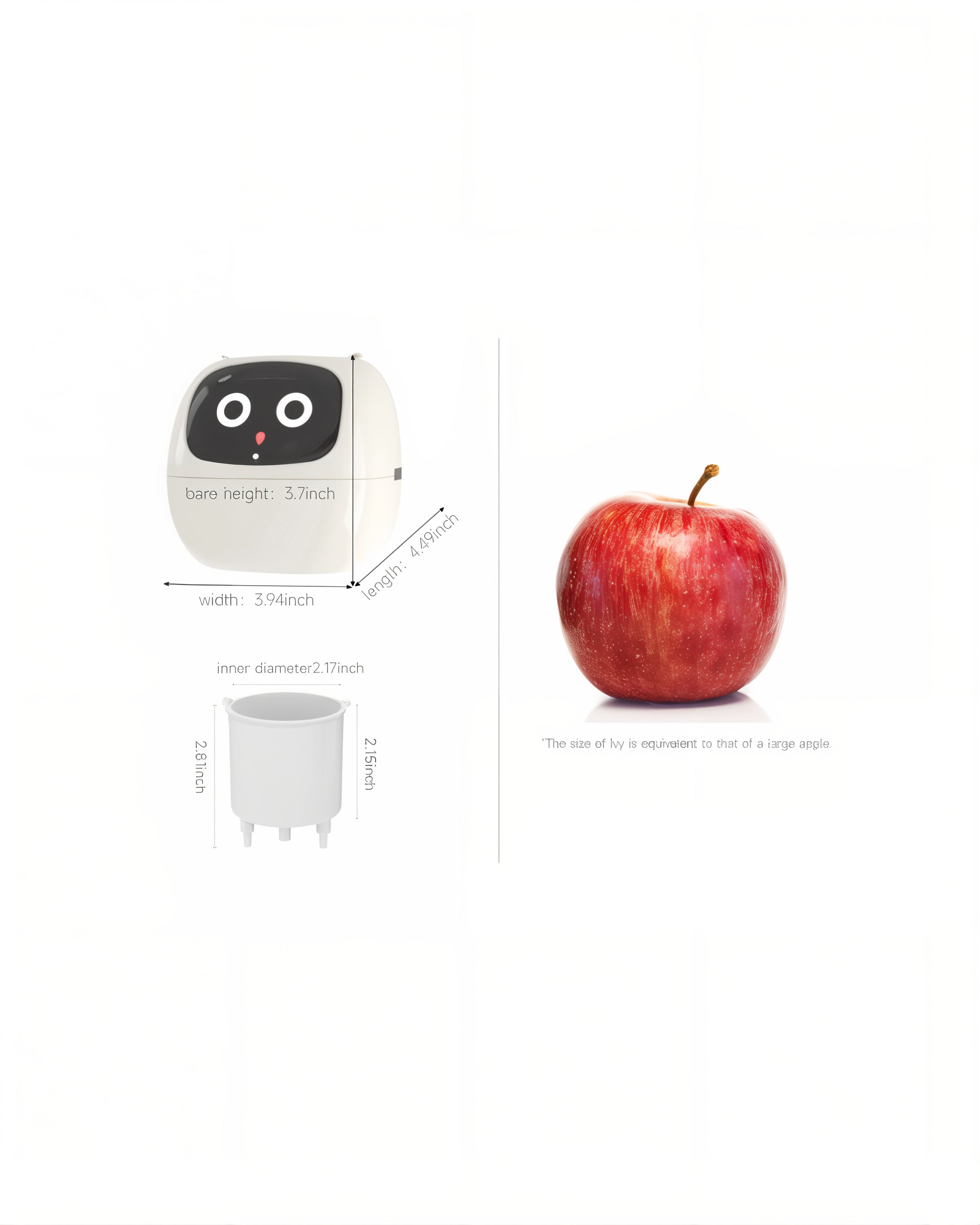 PlantSpace Smart Ivy Planter β AI-Powered Self-Watering Planter with App Integration