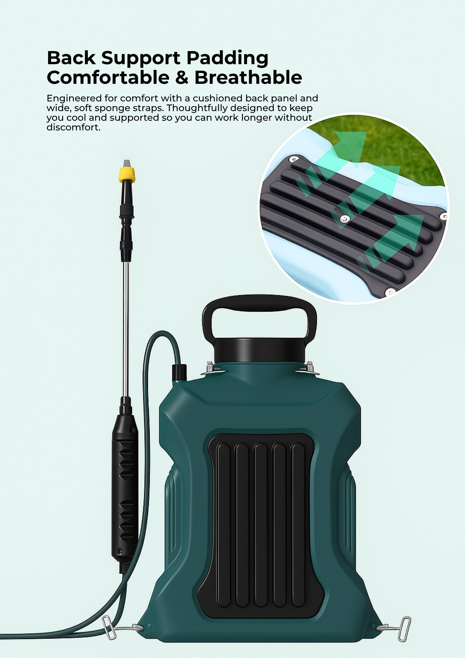 (Pre-Order) 12L Electric Backpack Sprayer – Rechargeable Battery-Powered Garden Sprayer for Plants & Agriculture