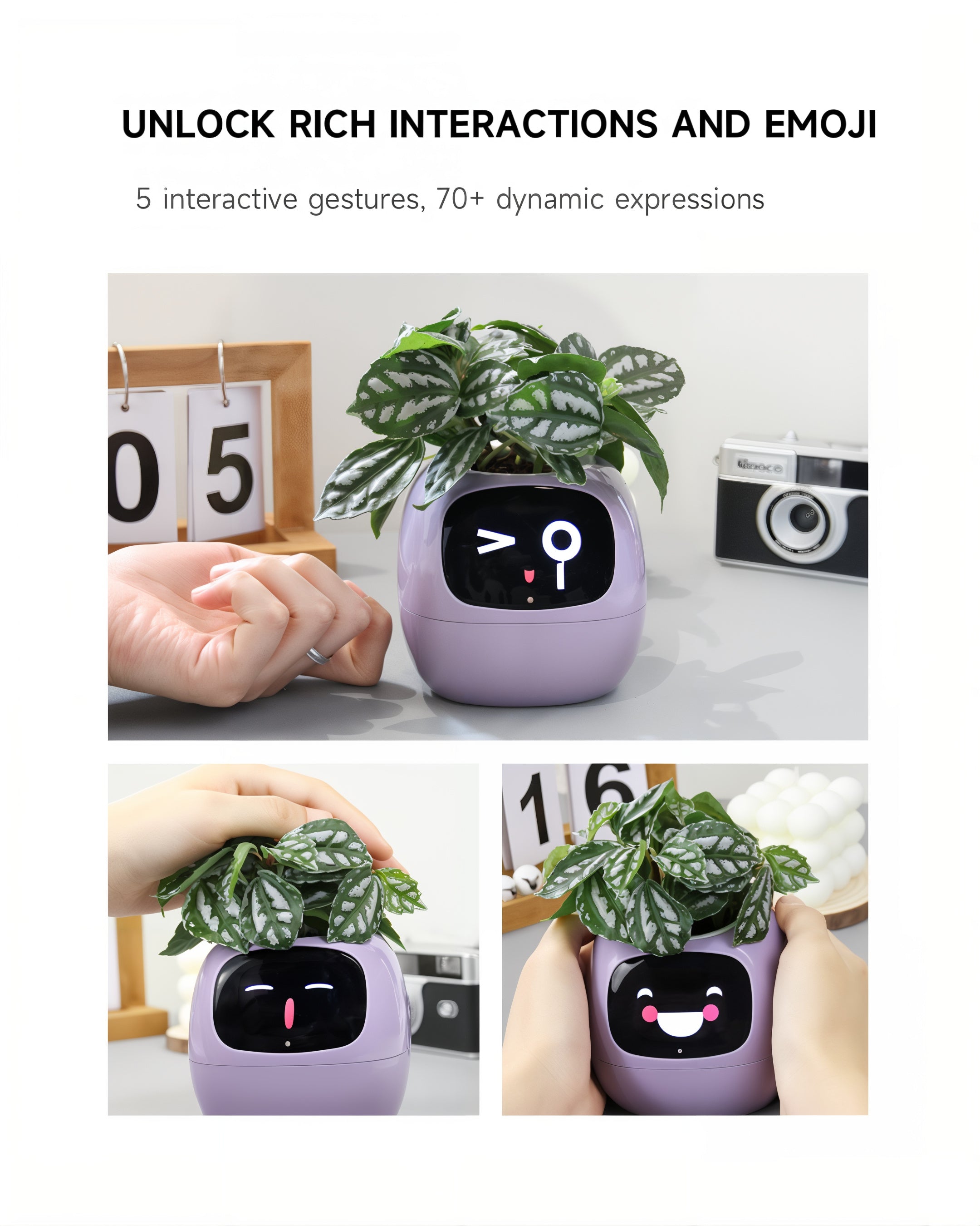 PlantSpace Smart Ivy Planter β AI-Powered Self-Watering Planter with App Integration