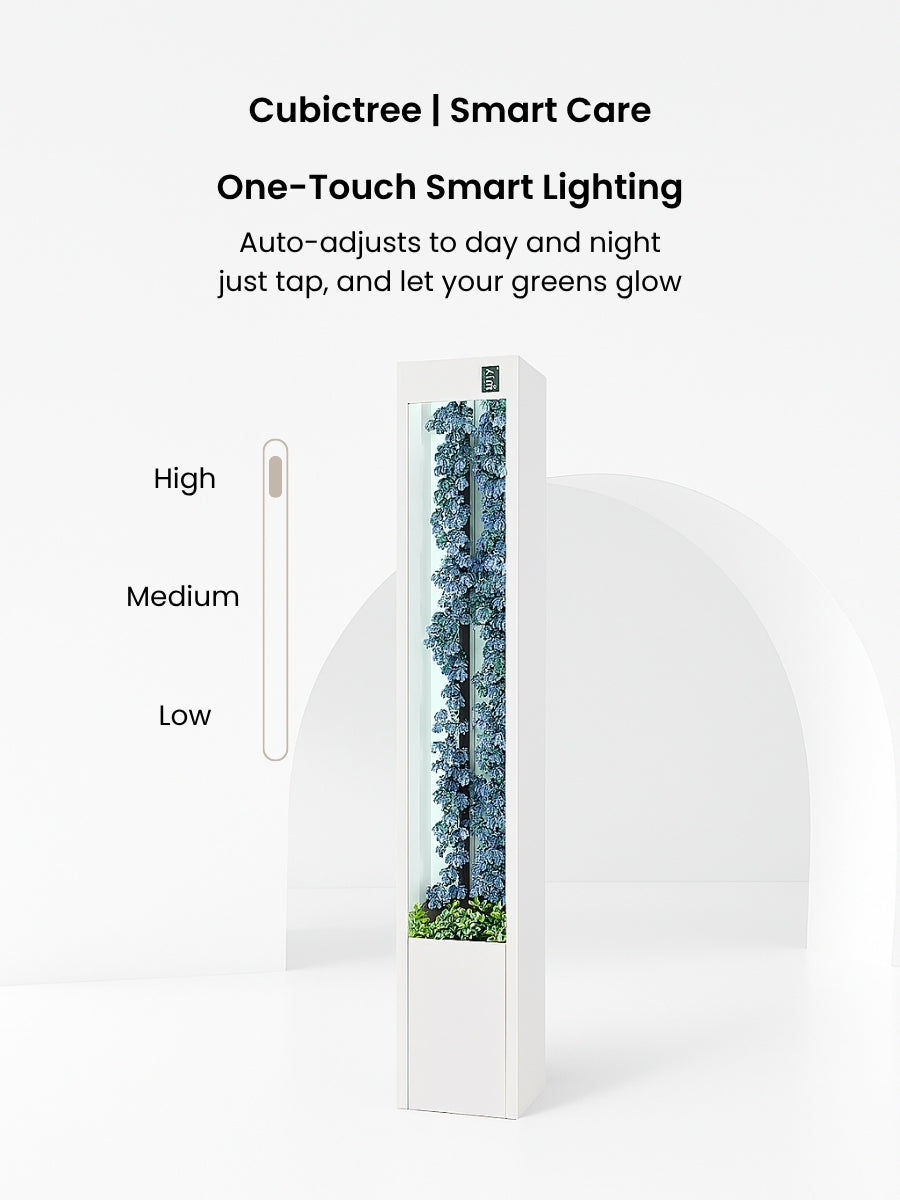 CubicTree Micro Farm – Smart Indoor Vertical Garden for Fresh, Pesticide-Free Veggies