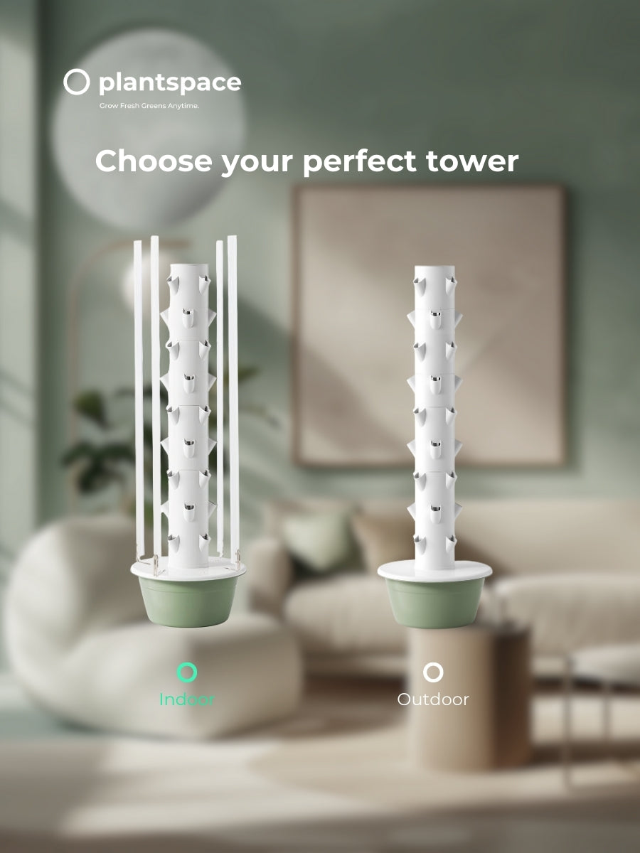 PlantSpace Tower Garden by A Leaf: Innovative Indoor Vertical Gardening System (Pre-Order)