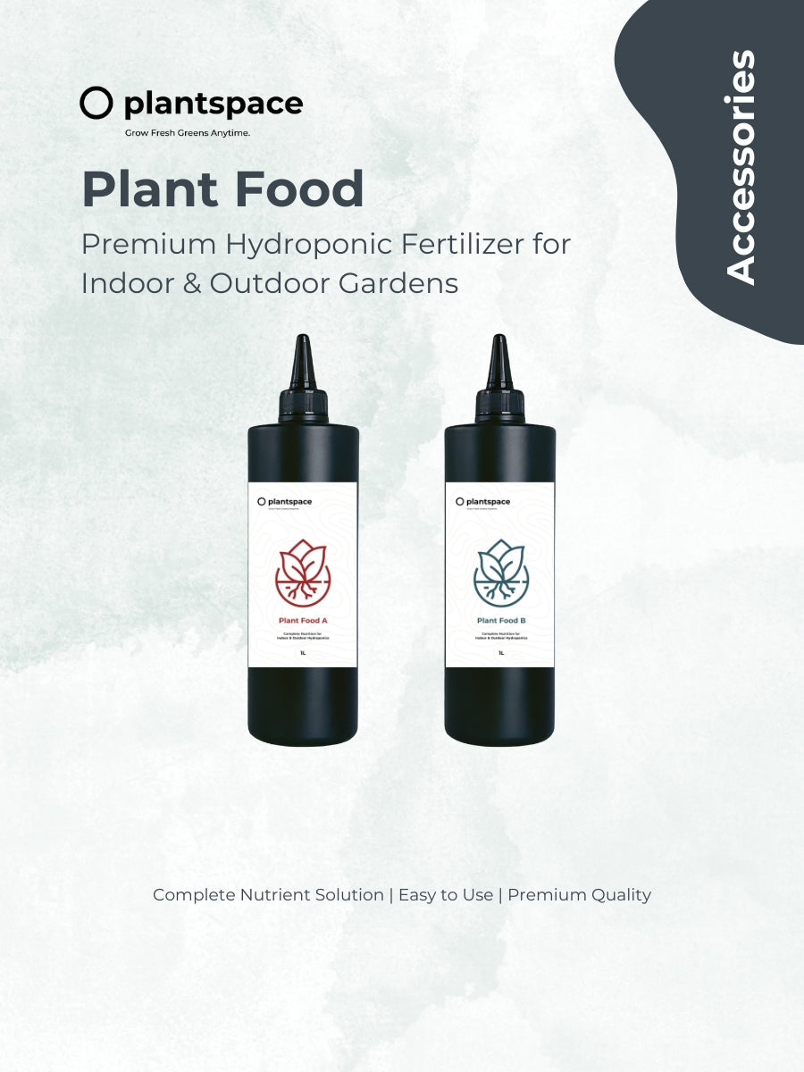 PlantSpace Plant Food – Premium Nutrient Solution for Hydroponic Systems