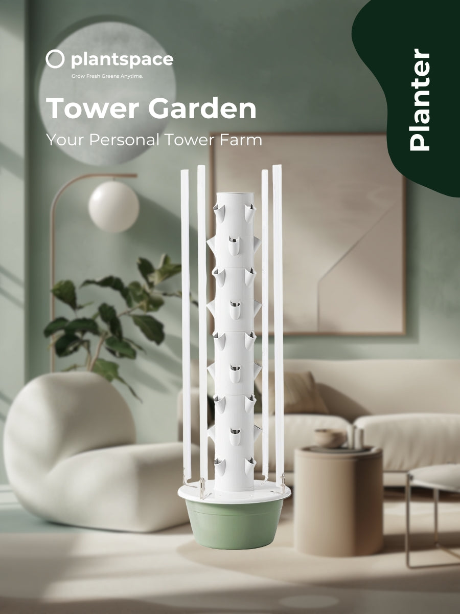 PlantSpace Tower Garden by A Leaf: Innovative Indoor Vertical Gardening System (Pre-Order)