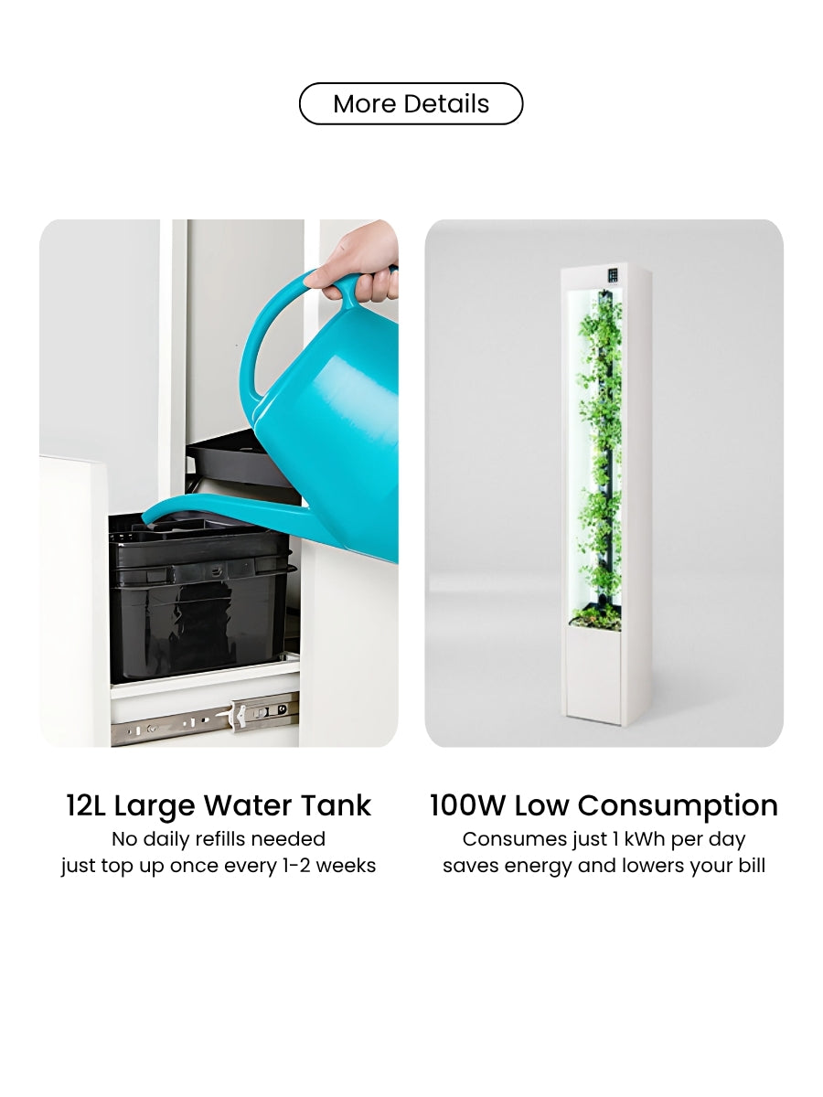 CubicTree Micro Farm – Smart Indoor Vertical Garden for Fresh, Pesticide-Free Veggies
