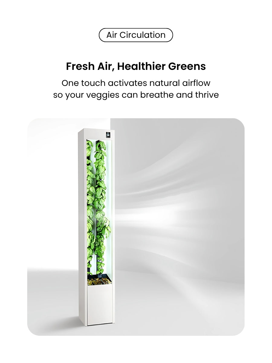 CubicTree Micro Farm – Smart Indoor Vertical Garden for Fresh, Pesticide-Free Veggies