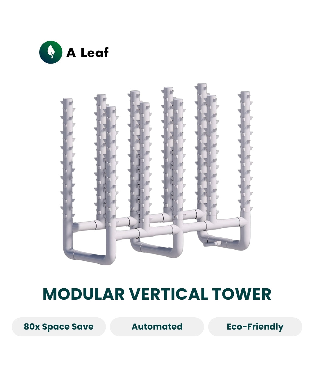 Modular Vertical Tower Hydroponics System (Pre-Order) - Space-Saving, Eco-Friendly & High-Yield Solution for Urban Farming