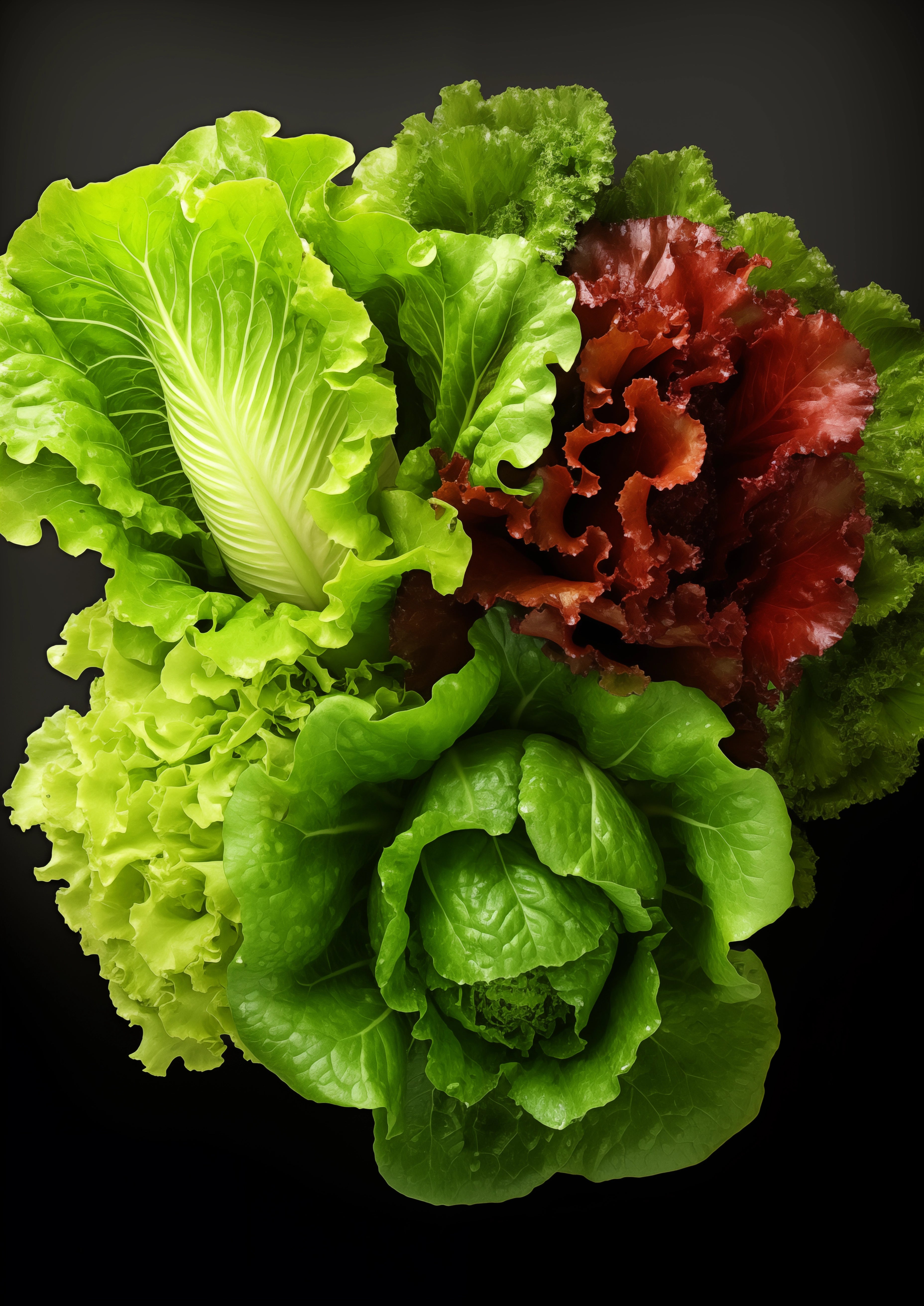 Premium Mixed Lettuce 750g - Fresh Salad Greens
